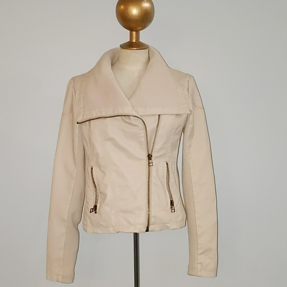 Women's leather jacket
